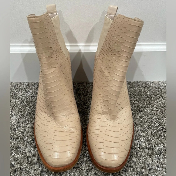 Pour La Victoire Willux women's leather heeled boots, size 8.5 - Picture 3 of 14